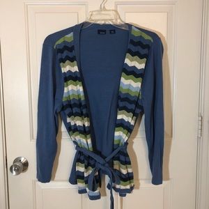 Basic Editions XXL Sweater with tie belt